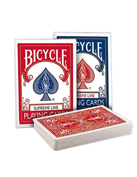 CARTE BICYCLE ROSSE SUPREME LINE - L'Officina delle feste