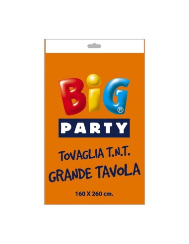 TOVAGLIA PIEGATA TNT ARANCIONE CM.160 x 260 - L'Officina delle