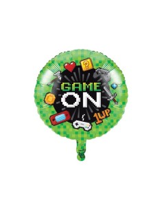 PALLONE MYLAR 18" GAMING PARTY 45CM 1PZ - L'Officina delle feste
