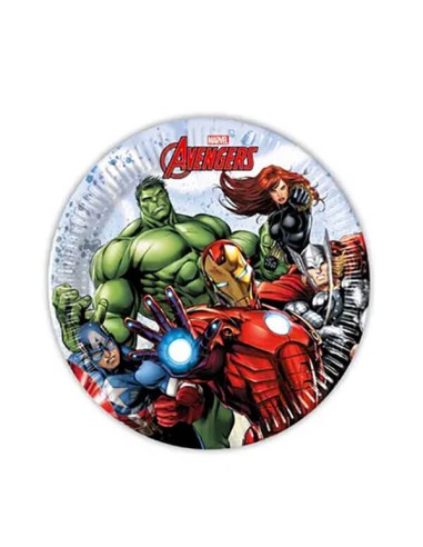 PIATTO CARTA CM. 20 PZ. 8 AVENGERS INFINITY STONES - L'Officina