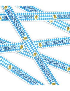 NASTRO DECORATIVO PLASTICA OKTOBERFEST 8X610CM - L'Officina