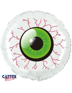 PALLONE MYLAR 18" OCCHIO 45CM 1PZ - L'Officina delle feste