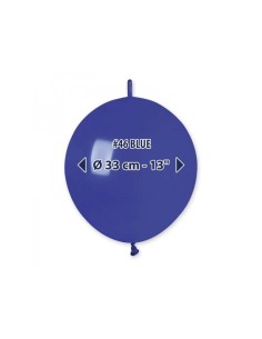 PALLONI LATTICE 13" LINK BLU PASTELLO 25PZ - L'Officina delle