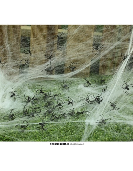 BUSTA 50 RAGNETTI GOMMA - L'Officina delle feste