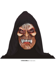 MASCHERA VAMPIRO IN PVC CON CAPPUCCIO - L'Officina delle feste