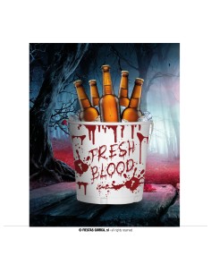 SECCHIELLO IN METALLO "FRESH BLOOD" 19X23 CM - L'Officina delle