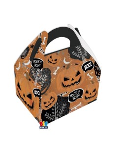 BOX PARTY FOOD HALLOWEEN 6PZ 15X18X11CM - L'Officina delle feste