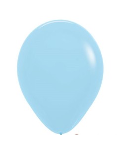 PALLONE LATTICE 5" CELESTE PASTEL (640) 50PZ - L'Officina delle