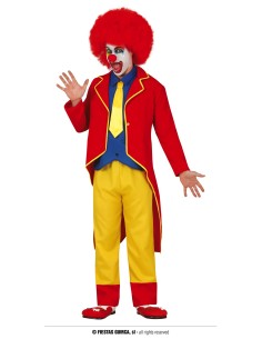 COSTUME CLOWN DELUXE ADULTO TG.L 50-52 - L'Officina delle feste