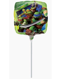 PALLONE MINISHAPE TARTARUGHE NINJA 23CM - L'Officina delle feste