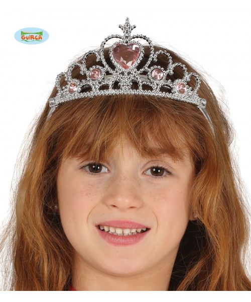 DIADEMA PRINCESA PLATA