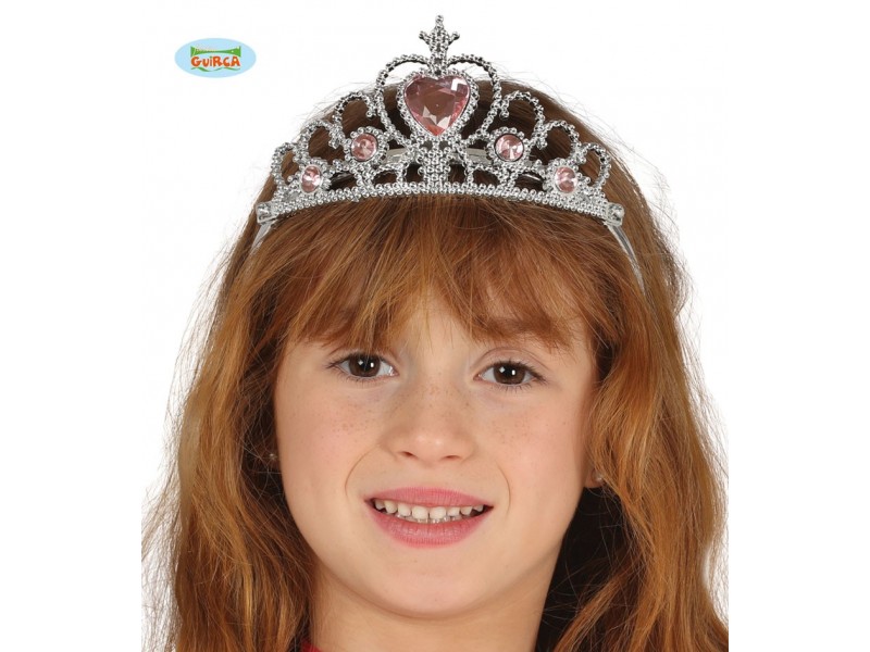 DIADEMA PRINCESA PLATA