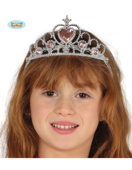 DIADEMA PRINCESA PLATA