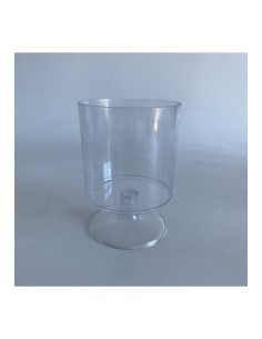 CONTENITORE PLASTICA CILINDRO TRASPARENTE DIAM 12,5X12 H. CM - 2