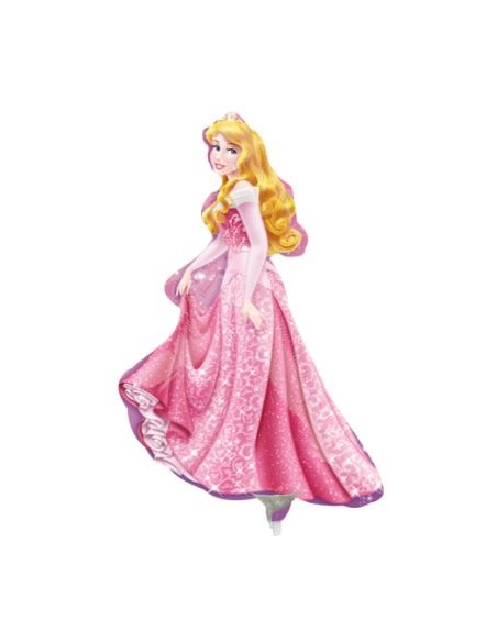 PALLONE MYLAR MINISHAPE 14" PRINCIPESSA AURORA 35CM -