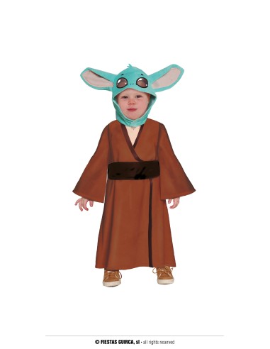 COSTUME BABY ALIENO 12-18 MESI