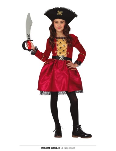 COSTUME BIMBA PIRATA TG. 7 - 9 ANNI