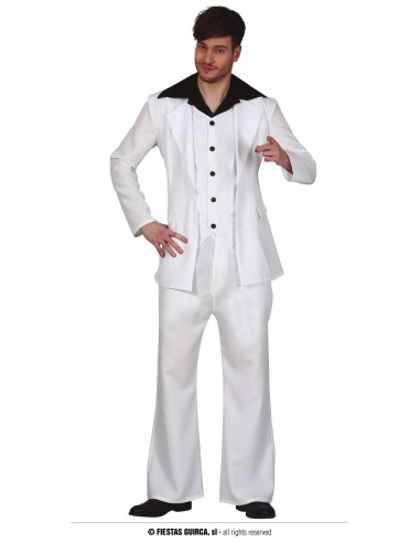 COSTUME UOMO DISCO FEBBRE DEL SABATO SERA TG M 48-50