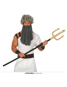 TRIDENTE POSEIDONE IN PLASTICA ADULTO 140CM. - L'Officina delle