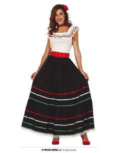 COSTUME DONNA MESSICANA TG S 38 - 40 - L'Officina delle feste