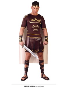 COSTUME GLADIATORE ROMANO UOMO TG. M 48-50 - L'Officina delle