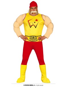 COSTUME UOMO LOTTATORE DI WRESTLING TG. L 50-52 - L'Officina