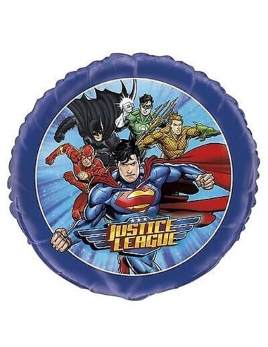 PALLONE MYLAR 18" JUSTICE LEAGUE CM.45 - L'Officina delle feste