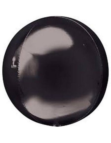 PALLONE MYLAR ORBZ NERO 38X40CM