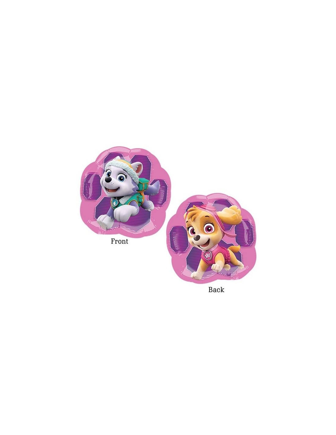 Palloncino mylar 18 Cm. 43 - Paw Patrol Family