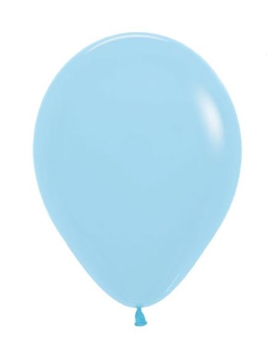 PALLONCINI 5" PREMIUM CELESTE MAYA 100PZ