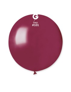 PALLONE LATTICE 19" 48CM VINO 1PZ - L'Officina delle feste