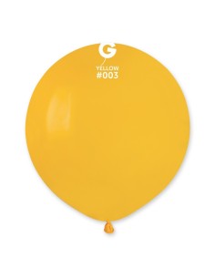 PALLONE LATTICE 19" 48CM GIALLO MAIS 1PZ - L'Officina delle
