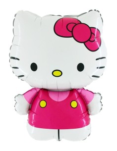 PALLONE MYLAR SAGOMA HELLO KITTY 60CM - L'Officina delle feste