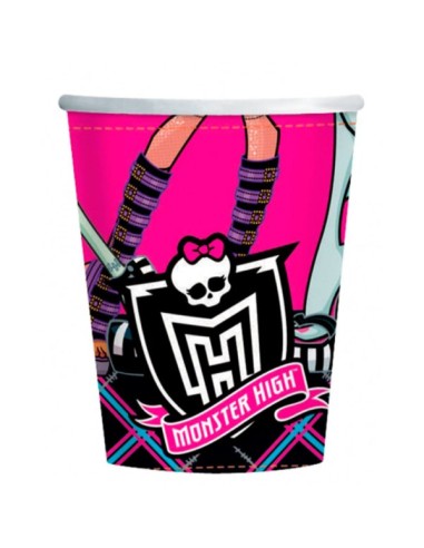 8 BICCHIERI MONSTER HIGH