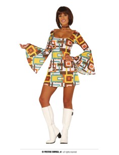 COSTUME RAGAZZA DISCO TG.L 42-44 - L'Officina delle feste