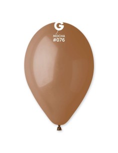 PALLONI LATTICE 12" PZ.50 MOCHA PASTELLO - L'Officina delle