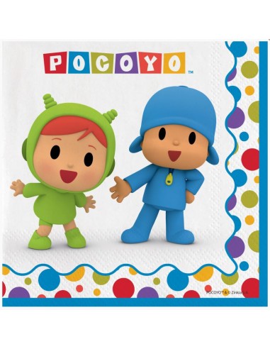 TOVAGLIOLO 33X33CM POCOYO 20PZ