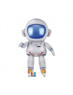 PALLONE MYLAR 3D ASTRONAUTA 45X41X75CM - L'Officina delle feste