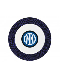 PIATTINO CARTA INTER 8PZ 18CM LICENZA UFFICIALE - L'Officina
