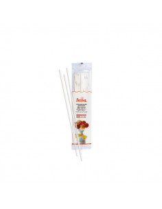 STECCHE CARTA FORNO 3,8X152MM 25PZ - L'Officina delle feste