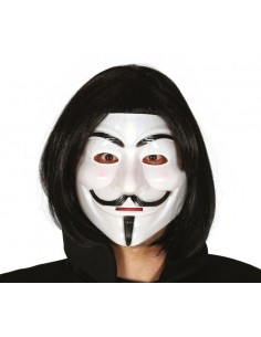 MASCHERA IN PLASTICA INDIGNATO VENDETTA - L'Officina delle feste