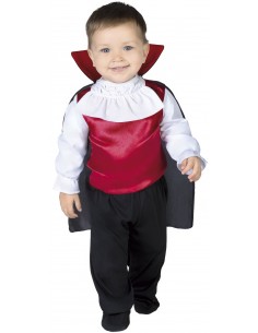COSTUME DRACULA VAMPIRO BABY 18 - 24 MESI - L'Officina delle