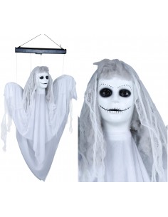 FANTASMA APPESO 120 CM CON LUCE, SUONO E MOVIMENTO - L'Officina