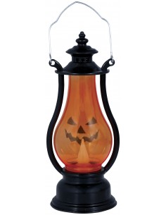 LANTERNA ZUCCA CON LUCE, 16 CM - L'Officina delle feste