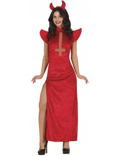 COSTUME DONNA DIAVOLETTA TG.L 42 - 44 - L'Officina delle feste