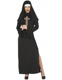 COSTUME DONNA SUORA CATTIVA TG. M 40 - 42 - L'Officina delle