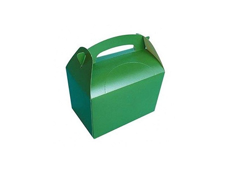 BOX PARTY FOOD PZ. 10 VERDE SCURO