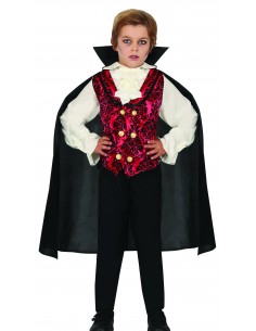 COSTUME VAMPIRO CLASSICO BIMBO 7 - 9 ANNI - L'Officina delle