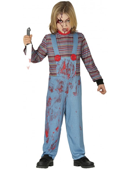 COSTUME BAMBOLOTTO KILLER BIMBO TG. 7 - 9 ANNI - L'Officina