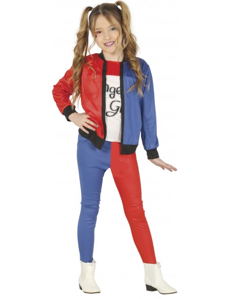 COSTUME RAGAZZA PERICOLOSA BIMBA TG. 5 - 6 ANNI - L'Officina